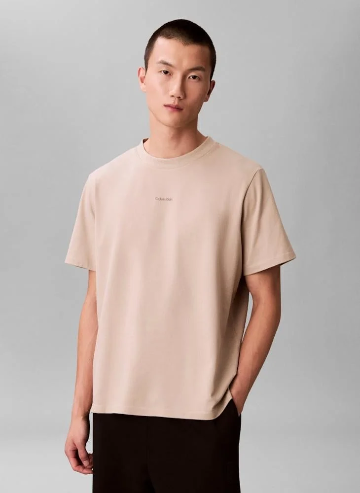 CALVIN KLEIN Logo Pique T-Shirt
