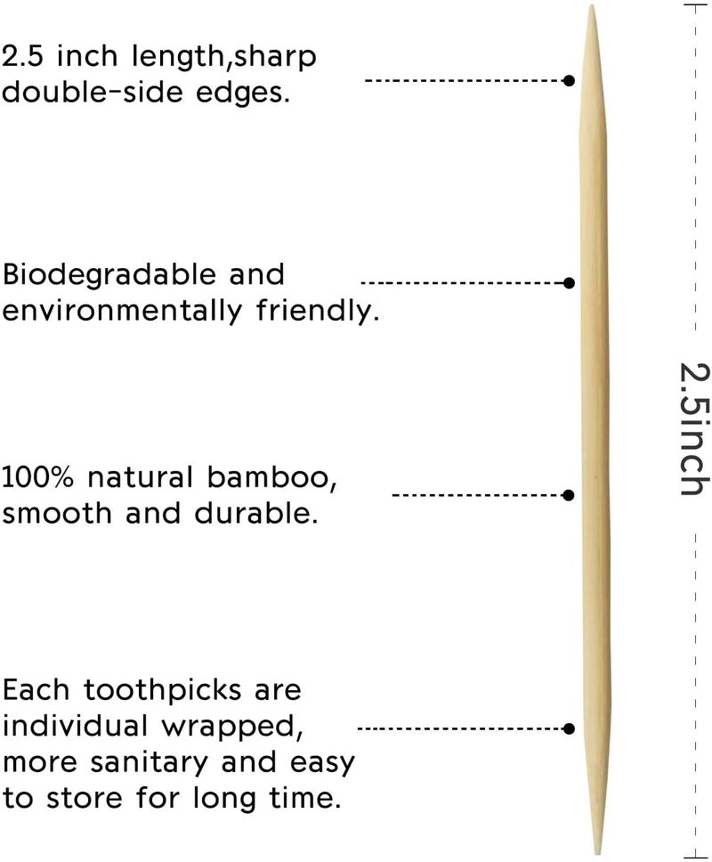 Somani Somani paper wrapped toothpickbamboo toothpick Pack of 100 - Image 3