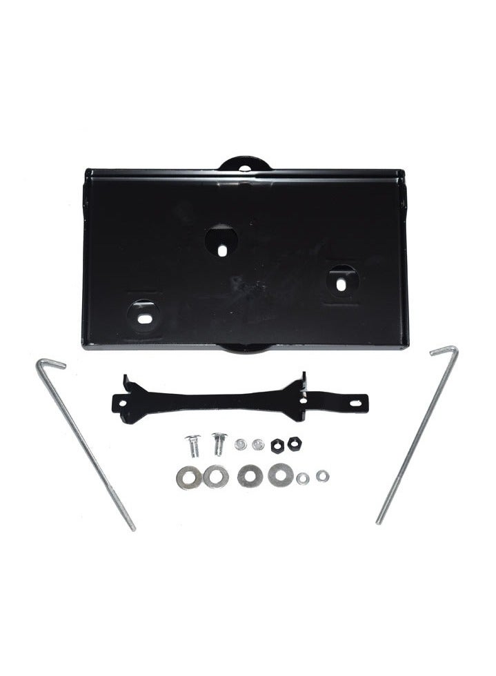Machter Start Battery Tray Fit For Toyota Landcruiser HZJ75 HZJ78 HZJ79 Steel Coated Black  - Image 2