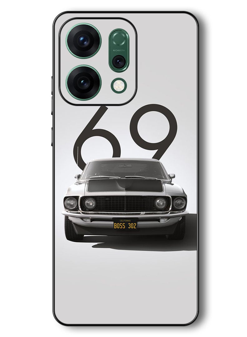 Theodor Case Compatible with Oppo Reno 14 6.59 Inch Protection Shockproof Bumper Cover Car (1) - Image 1