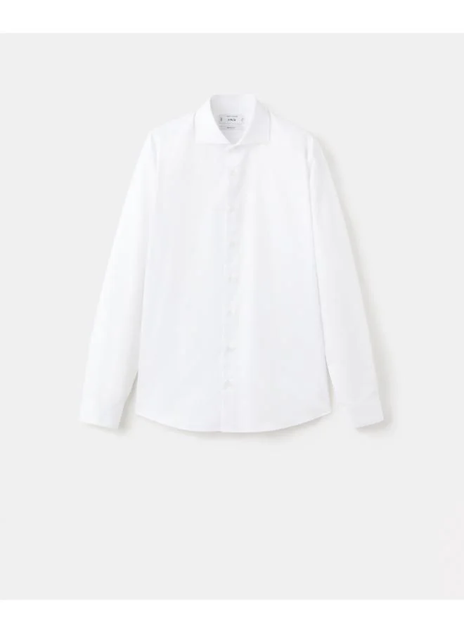 Mango Man  100% cotton dress shirt for Men | Best Price UAE