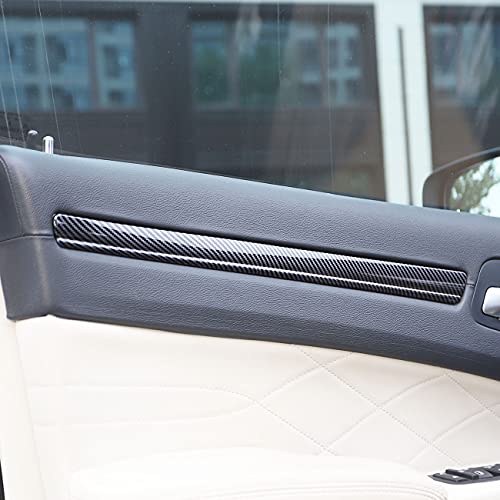 crosselec Carbon Fiber 4 Doors Panel Decor Trim Cover for 2015-2021 Chrysler 300 - Image 3