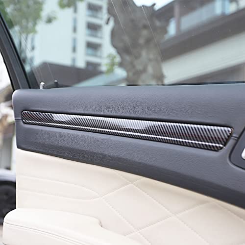 crosselec Carbon Fiber 4 Doors Panel Decor Trim Cover for 2015-2021 Chrysler 300 - Image 2