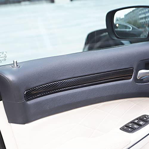 crosselec Carbon Fiber 4 Doors Panel Decor Trim Cover for 2015-2021 Chrysler 300 - Image 4