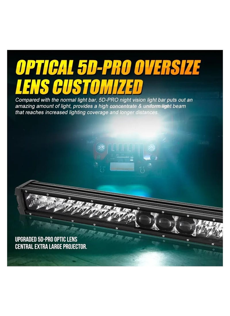 Toby's NEW 32 INCH 5D-PRO SERIES 33000LM SPOT BEAM OFF ROAD LED LIGHT BAR  - Image 4