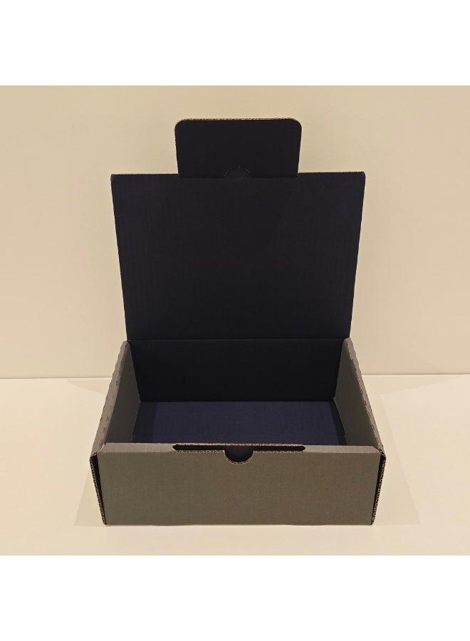 Corrugated Cardboard Shipping Boxes 29x22x10 CM Pack of 20 Mailer Boxes for Small Business E Commerce Packaging Shipping Storage Product Packing Gift Craft Durable Recyclable(Grey) - Image 4