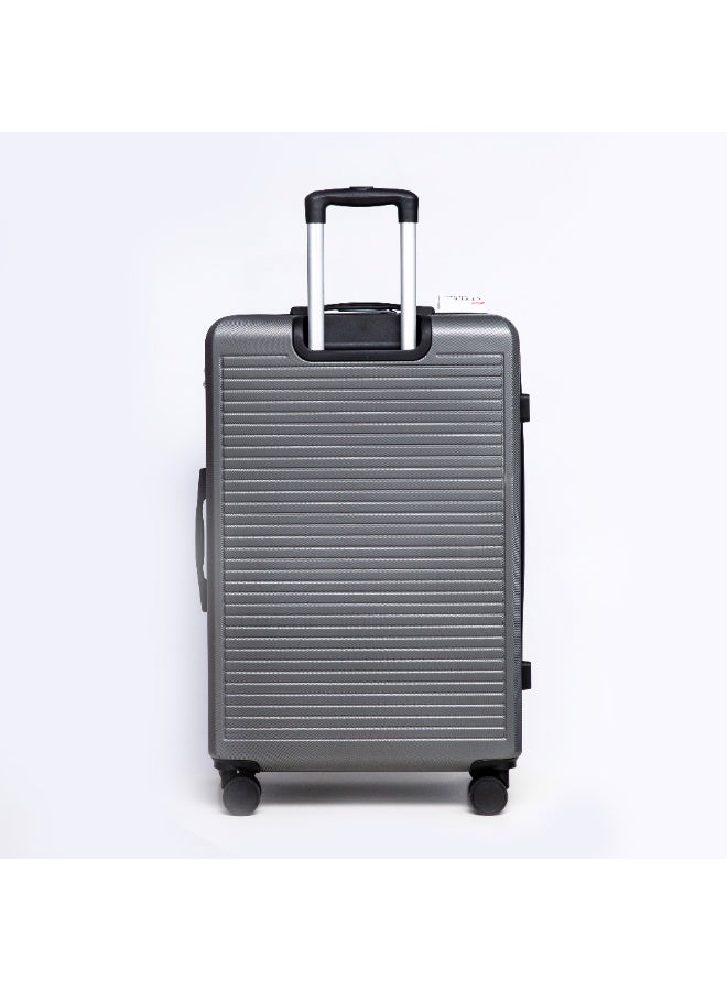 Space Luggage Set of 3 Hardside with Spinner Wheels & Lightweight ABS Luggage for Travel, 28/24/20, Grey - Image 3
