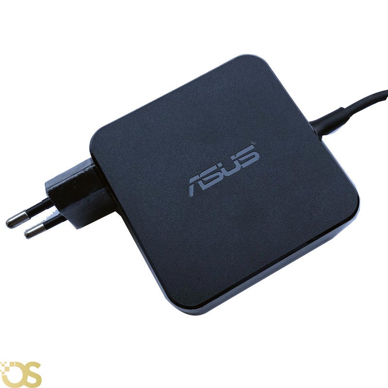 OS Laptop charger compatible with Asus Edition BOX comes with a connector size (4.0×1.35mm) ASUS NEW (40135), suitable for compatible devices with the same standard specifications, includes the adapter, safe, fast, and stable charging, with a 1-month warranty from OS STORE. - Image 1