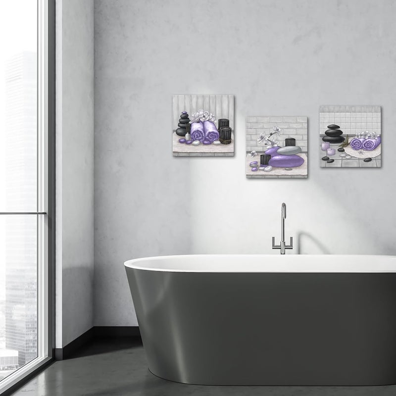 RnnJoile Spa Canvas Wall Art Set - Image 3