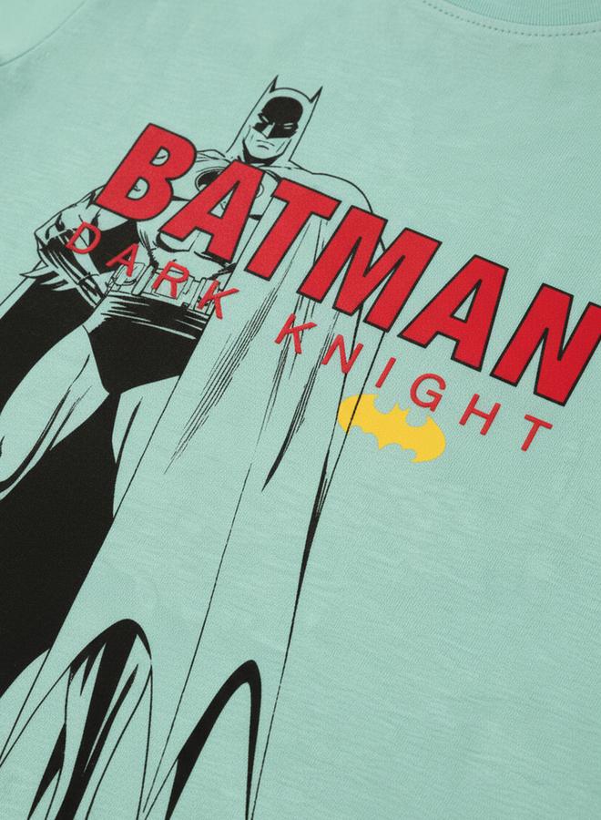 Batman Graphic Print Round Neck Fashion T-shirt - Image 3