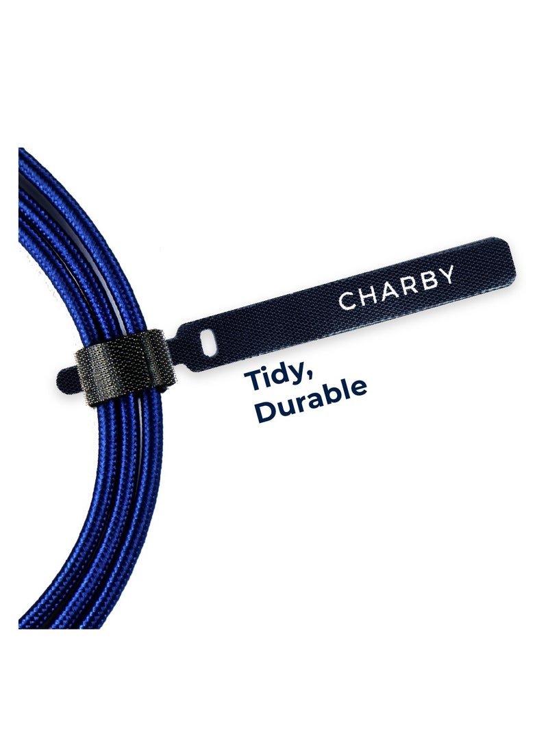 Charby Nylon Velcro Cable Tie for Management - Image 1