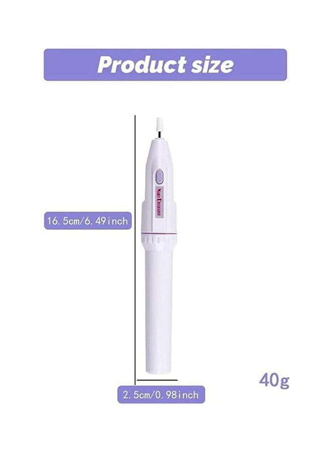 ORiTi طقم مثقاب أظافر كهربائي محمول احترافي - Image 4