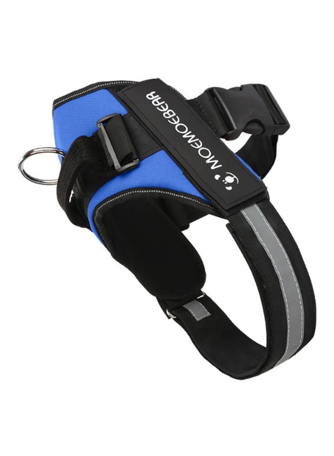 Reflective Vest Dog Harness Blue/Black - Image 2