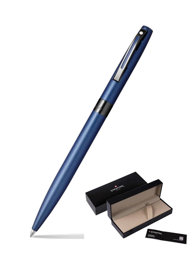 SHEAFFER Reminder Ballpoint Pen Matte Blue Barrel - Image 1