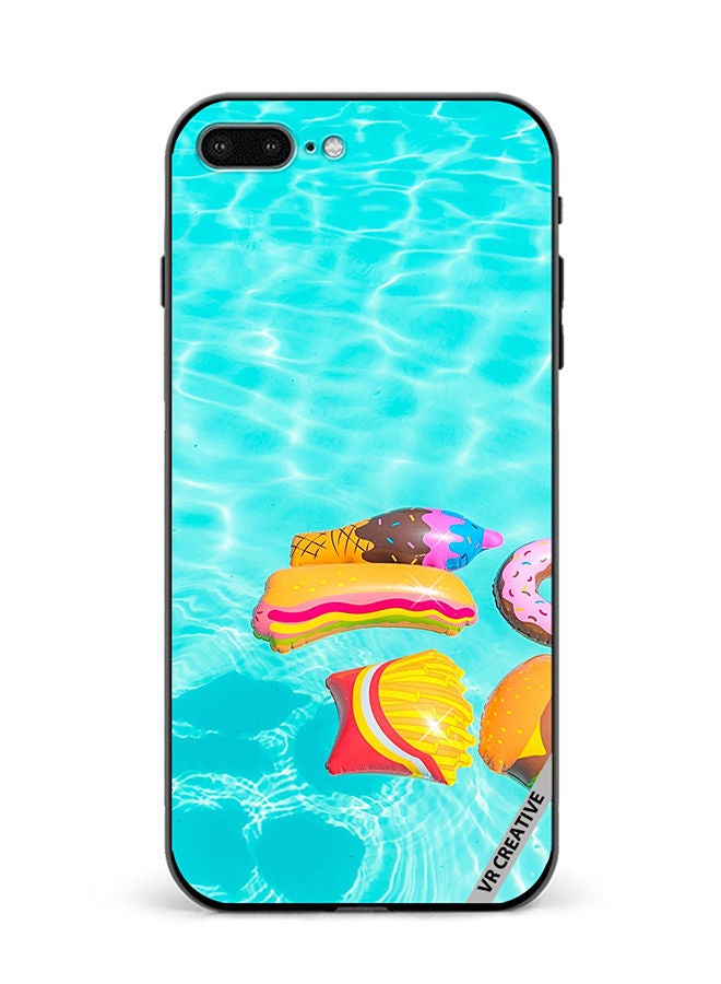 VR CREATIVE Protective Case Cover For Apple iPhone 7 Plus/8 Plus Food Chill Design Multicolour - Image 1