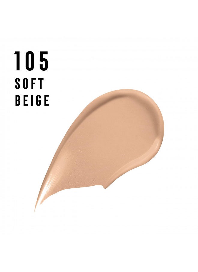 Max Factor Max Factor Long Lasting Performance Foundation, No.105 Soft Beige, 1.1 Ounce  - Image 3