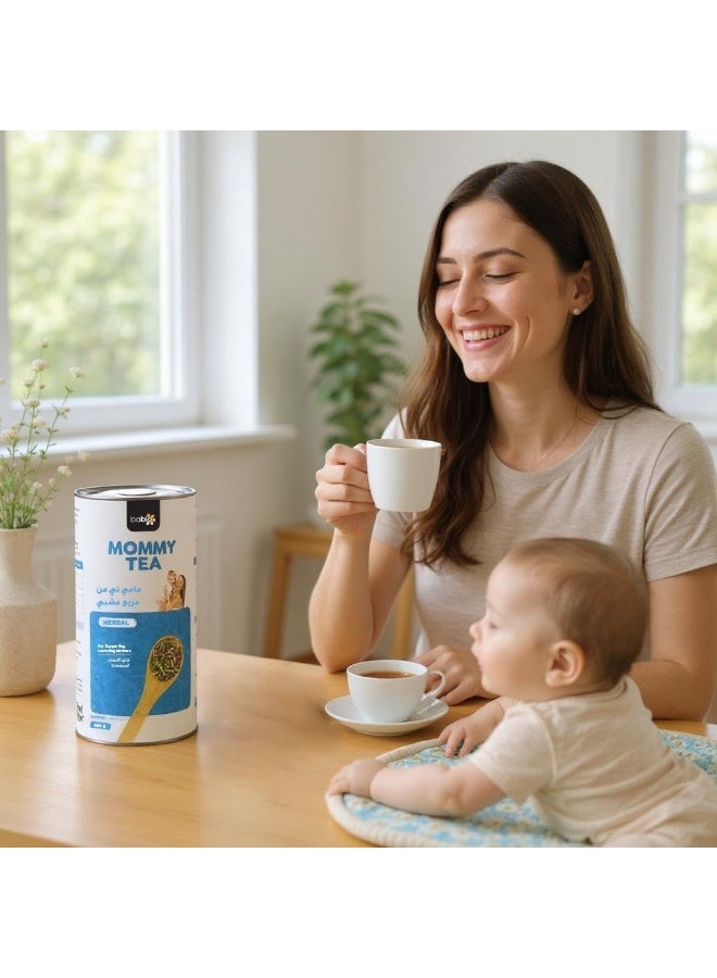 Food Factor Babio Mommy Tea – Herbal Lactation Support for Breastfeeding Mothers | Mother's Milk Tea Granules With Fennel & Fenugreek | 200g (22 Servings) pack of 2 - Image 3