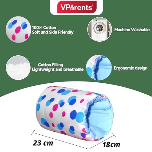 VParents Baby Feeding Arm Pillow for New Born Nursing Pillow for Breast and Bottle Feeding Pillow (Preemiee) - Image 2