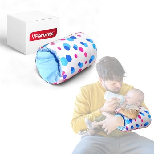 VParents Baby Feeding Arm Pillow for New Born Nursing Pillow for Breast and Bottle Feeding Pillow (Preemiee) - Image 1