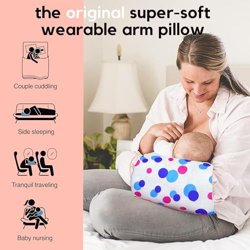 VParents Baby Feeding Arm Pillow for New Born Nursing Pillow for Breast and Bottle Feeding Pillow (Preemiee) - Image 5