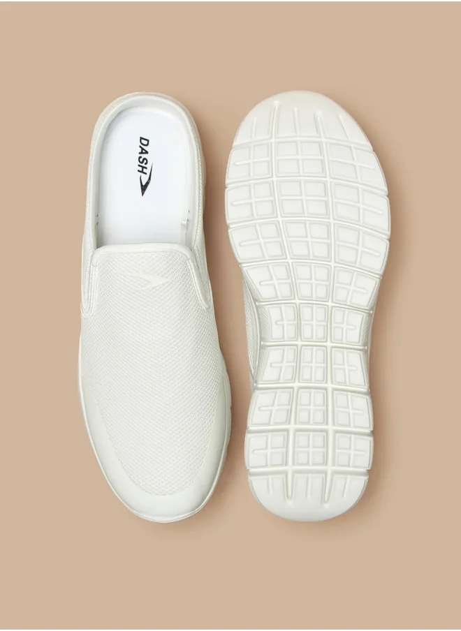 داش Men Textured Slip On Sports Shoes