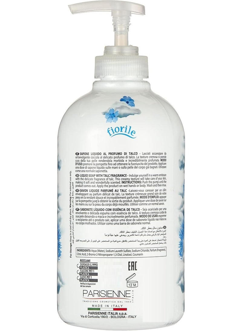 fiorile Liquid Hand Soap Cuddles Of Talc 500 ML - Image 2