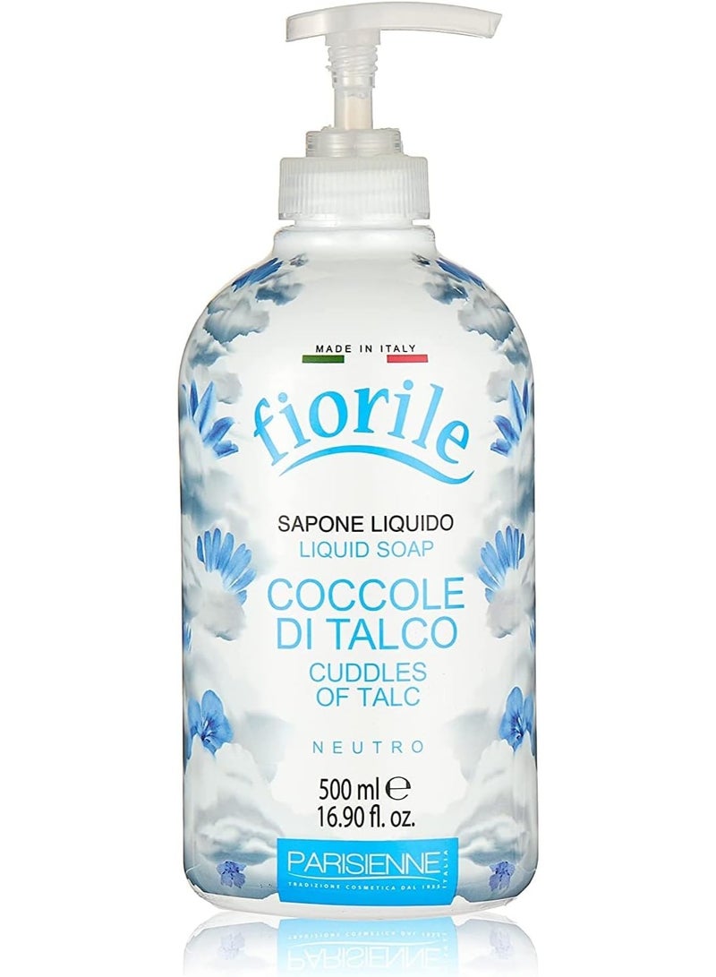 fiorile Liquid Hand Soap Cuddles Of Talc 500 ML - Image 1