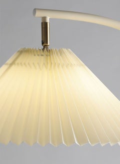 شاربدو مصباح أرضي بإضاءة LED بـ 3 ألوان مع درج أبيض، ارتفاع قابل للتعديل كريمي 38x38x(149-160) سنتيمتر  - Image 4