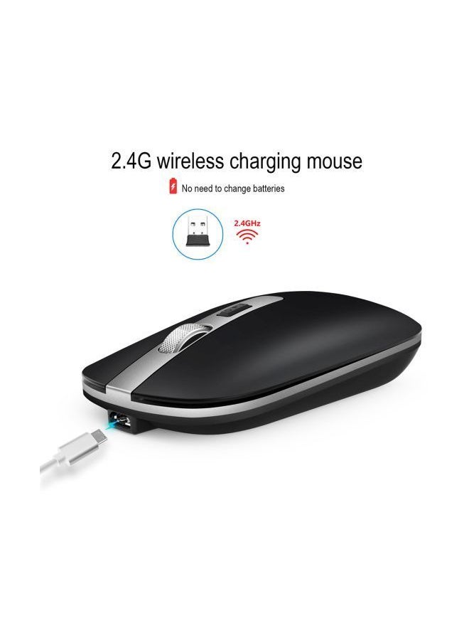 NIBEMINENT M30 Wireless Mouse Black  - Image 3