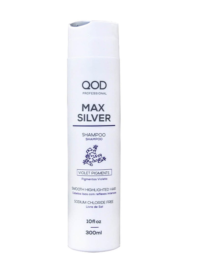 QOD Professional Max Silver Shampoo 300ml Sulphate free Sodium Chloride free - Image 1