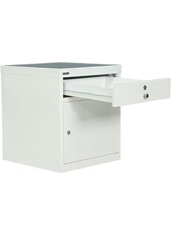 RIGID Steel Bedside pedestal White 50x40x45cm  - Image 5