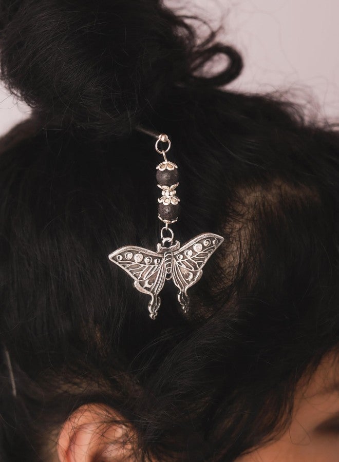HAQUIL Moth Dangle Hairstick for Women Hair Sticks for Bun Hair Long Hair Classic Vintage - Image 2