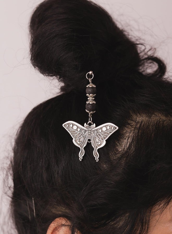 HAQUIL Moth Dangle Hairstick for Women Hair Sticks for Bun Hair Long Hair Classic Vintage - Image 4