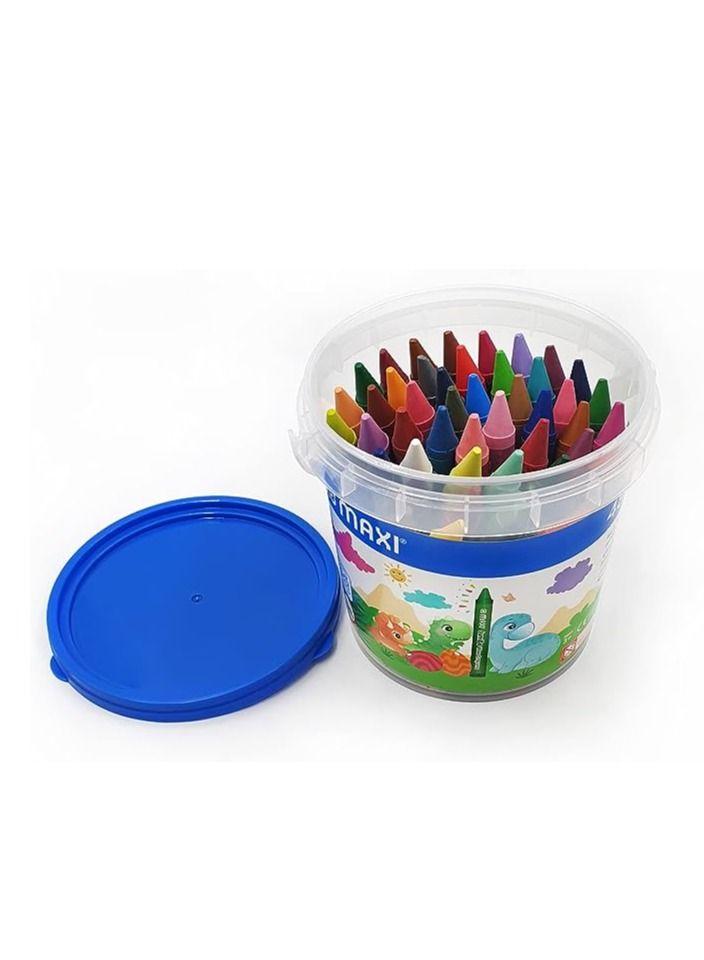 Maxi 48-Piece Jumbo Wax Crayons Multicolour - Image 2