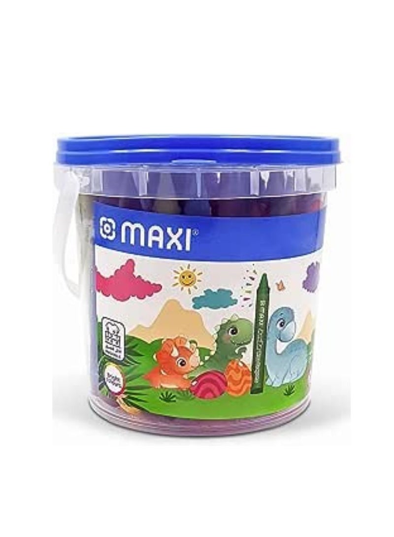 Maxi 48-Piece Jumbo Wax Crayons Multicolour - Image 1