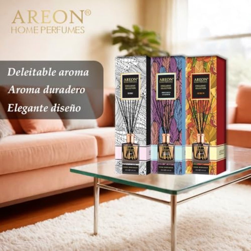 ناشر أعواد العطور المنزلي الفاخر 10 أعواد راتان - Image 5