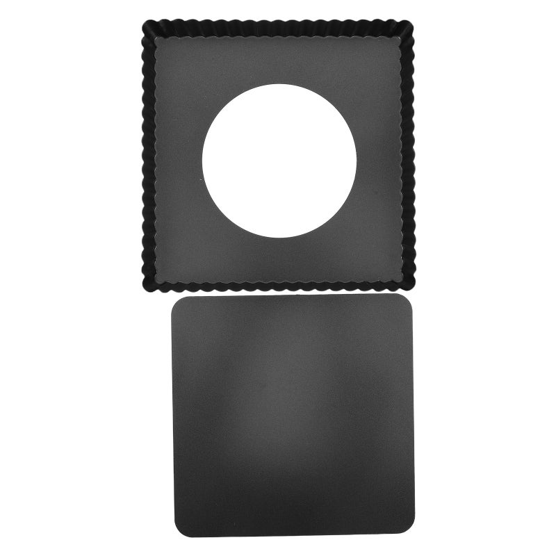 Non-Stick Pizza Pan With Removable Bottom Carbon Steel Baking Tray For Homemade Pizza Diy Cake And Pie Cheesecakes Baking Mold - Image 5