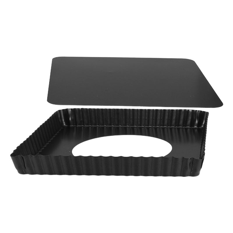 Non-Stick Pizza Pan With Removable Bottom Carbon Steel Baking Tray For Homemade Pizza Diy Cake And Pie Cheesecakes Baking Mold - Image 3