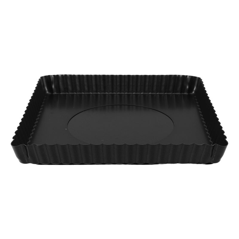 Non-Stick Pizza Pan With Removable Bottom Carbon Steel Baking Tray For Homemade Pizza Diy Cake And Pie Cheesecakes Baking Mold - Image 4