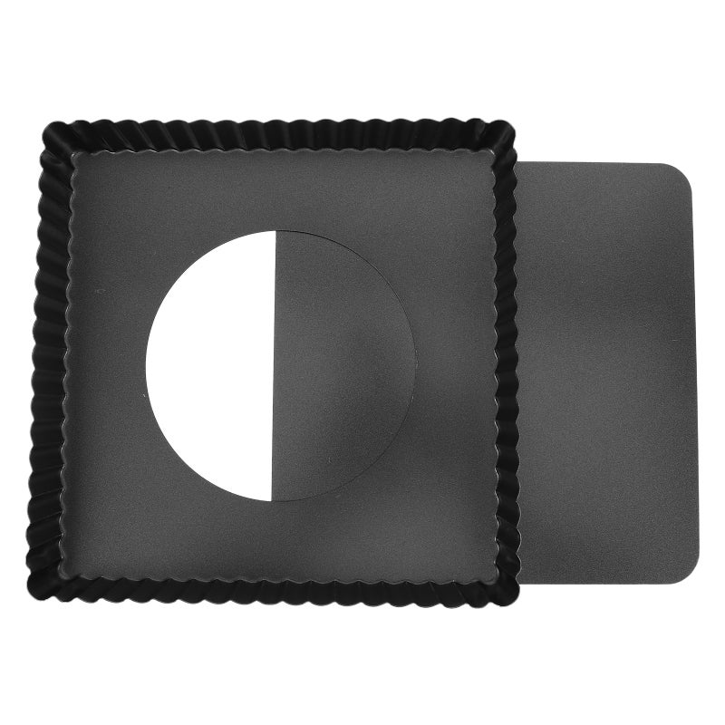 Non-Stick Pizza Pan With Removable Bottom Carbon Steel Baking Tray For Homemade Pizza Diy Cake And Pie Cheesecakes Baking Mold - Image 1