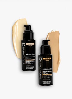 ديرماتيك كريم أساس ماكويلاج مصحح بعامل حماية من الشمس SPF30 متوسط 30 مل  - Image 4