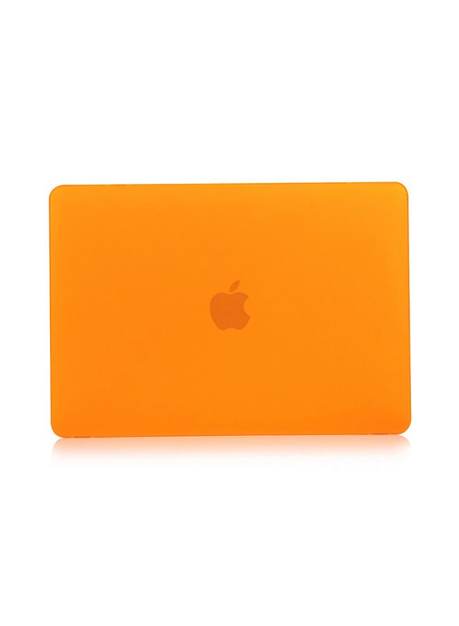 NIBEMINENT Protective Case Cover For Macbook Pro 13-Inch Orange - Image 1