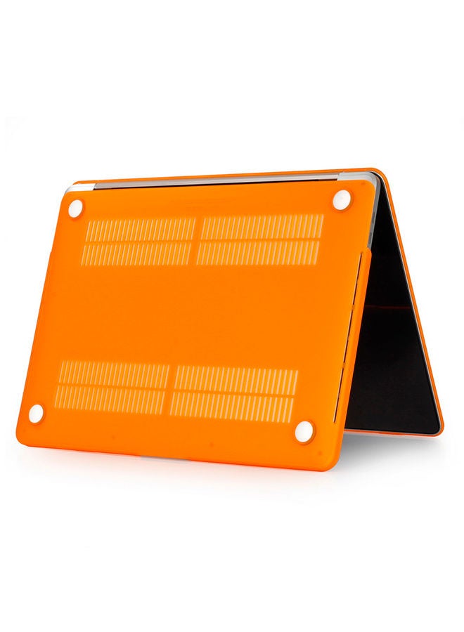 NIBEMINENT Protective Case Cover For Macbook Pro 13-Inch Orange - Image 4