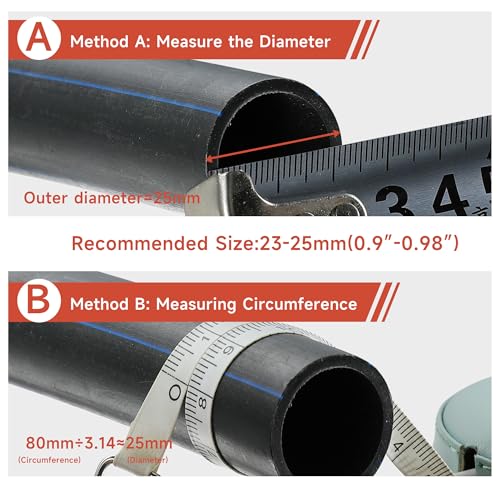 AKIHISA T-Bolt Hose Clamp,20-22mm OD Range 304 Stainless Steel Pipe Strap Clamp, Adjustable Heavy Duty Tube Clamp (4Pack, 0.79" to 0.87") - Image 4