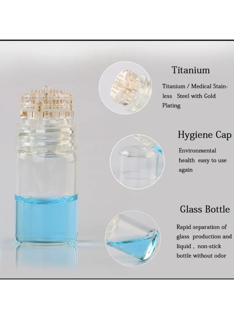 Hydra 20 Micro Needle Titanium Applicator Bottle Anti-aging Skin Care Reusable 0.50mm - Image 2