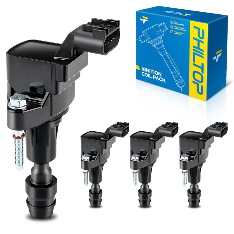 PHILTOP Ignition Coil Pack for Equinox 20102017 Malibu 20072014 Terrain 20102017 Cobalt HHR Verano G6 Captiva Sport Regal Vue 20L 22L 24L UF491