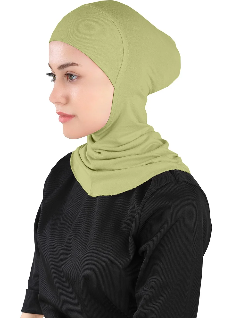 إيكاردين ST224-LARGE Hijab Bonnet 40 Henna Green