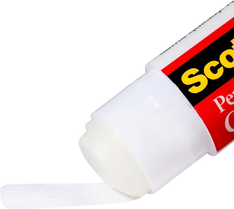 Scotch Permanent Glue Stick 1.38 oz (40g) - Non-Toxic, Strong Adhesive for Paper and Fabric - Image 3