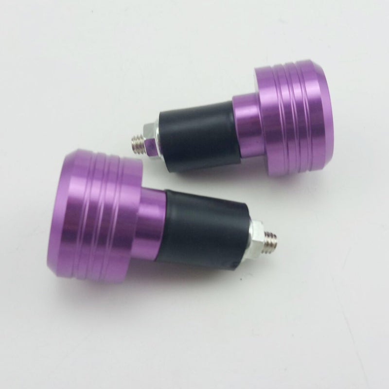 OKSTNO Motorcycle Handlebar Ends,7/8'' Handle Bar Slider Caps Weight Plugs CNC Aluminum (Purple) - Image 5