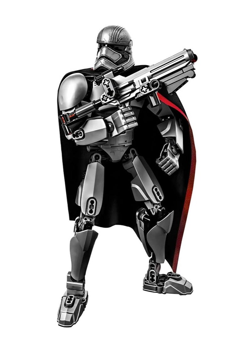 general Kids Building Block Toys, Star Wars Build Games, Star Craft Vs Doll Building Block Toys, Home Decoration Gifts for Family and Friends ( 605-4 Captain) - Image 4